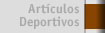 Artículos Deportivos